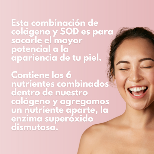 Colágeno hidrolizado y SOD