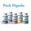 Pack hígado; Varios suplementos para el mejoramiento del metabolismo.
