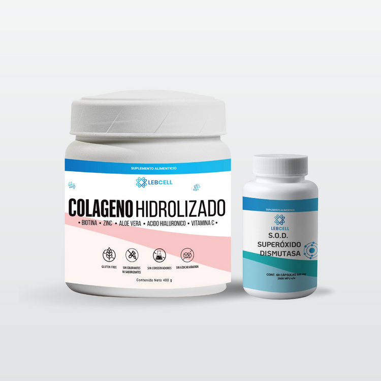 Colágeno hidrolizado y SOD Promo Abril 2023