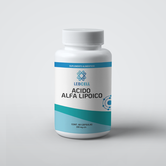Ácido alfalipóico; Presentación de un medicamento para la salud.